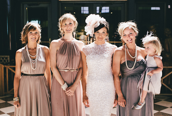 Bridesmaids in shades of grey | Mullers Photo |100 Layer Cake