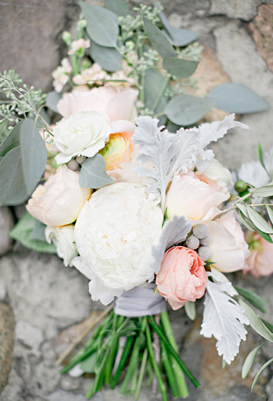 pale pink, yellow and white bouquet | Photo by Jeremy Harwell