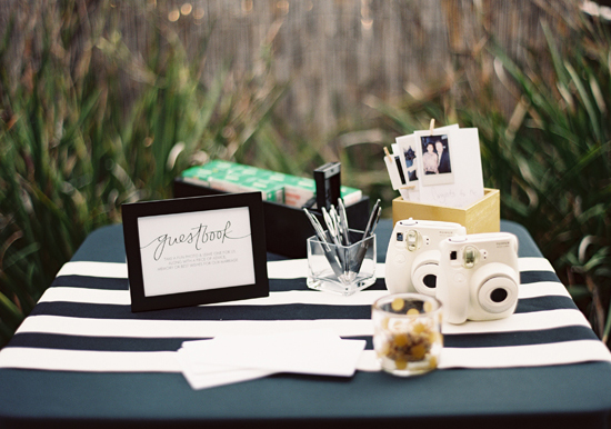 black and white wedding colors | Photo by Jessica Burke