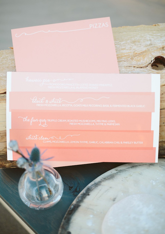 Pink ombre party invites | 100 Layer Cake