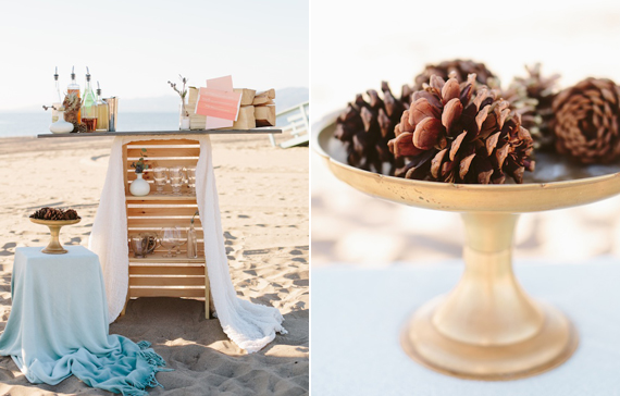 Beach rehearsal dinner | 100 Layer Cake