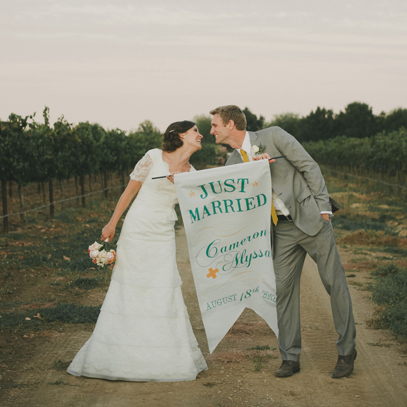 California vineyard wedding | photo by Chantel Marie | 100 Layer Cake