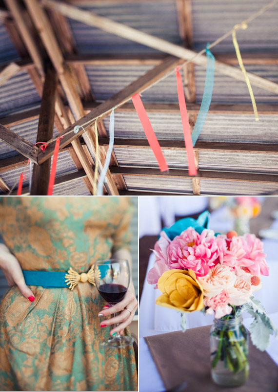 Colorful Texas wedding | photo by Paige Newton | 100 Layer Cake
