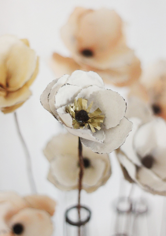 DIY watercolor paper flower | Photo + Design by Kelli Murray + Bloem Hill Florals | 100 Layer Cake
