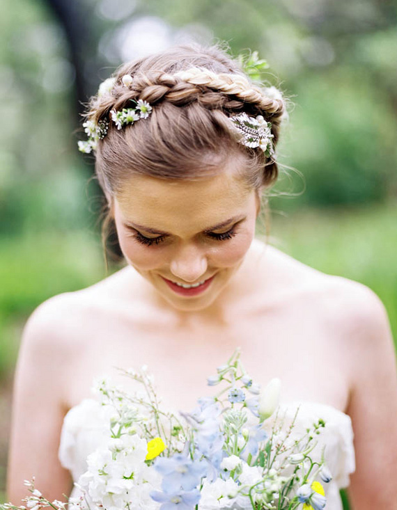 Garden Wedding | Boho wedding hair, Wedding hairstyles, Hair styles