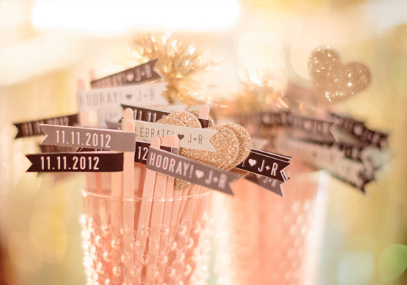 Festive drink stirs | photos by Annie McElwain | 100 Layer Cake