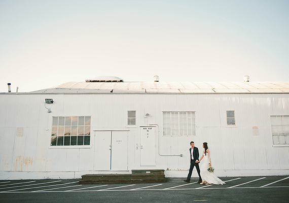 Creative industrial wedding | Photos by Emily Blake | 100 Layer Cake 