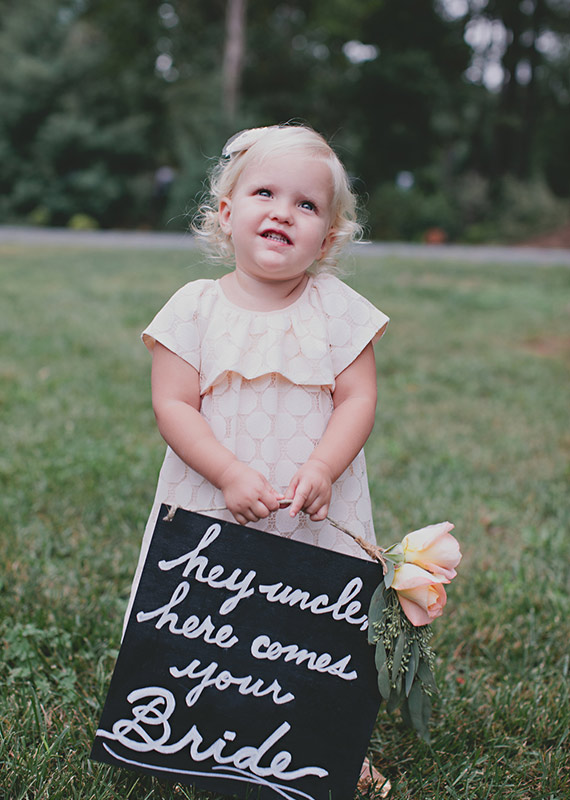 flower girl | photos by Nicole Roberts | 100 Layer Cake 