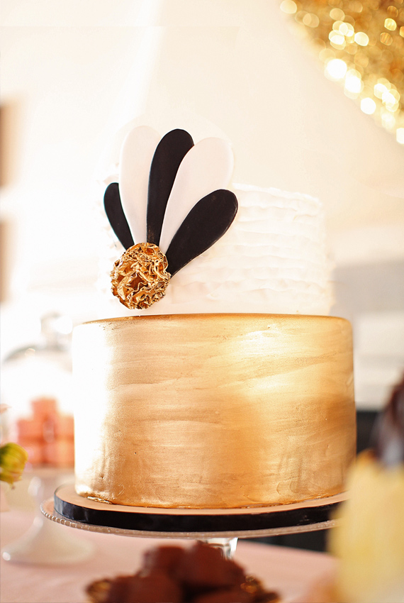 Amanda and Tim's wedding cake, by Sweet and Saucy | 100 Layer Cake