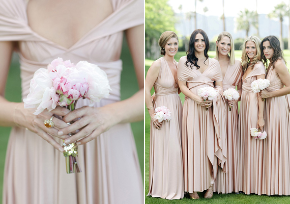  two birds bridal bridesmaid dresses | photo by Joielala | 100 Layer Cake