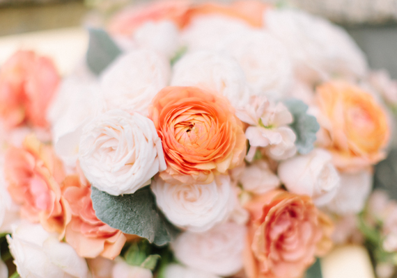 Pink and gold wedding inspiration | photos by Ashley Kelemen | 100 Layer Cake 