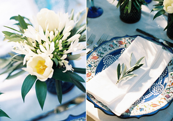 white tulip centerpiece | photos by Reg Campbell Wedding & Editorials | 100 Layer Cake