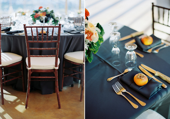 persimmons table decor | photos by Whitney Neal | 100 Layer Cake
