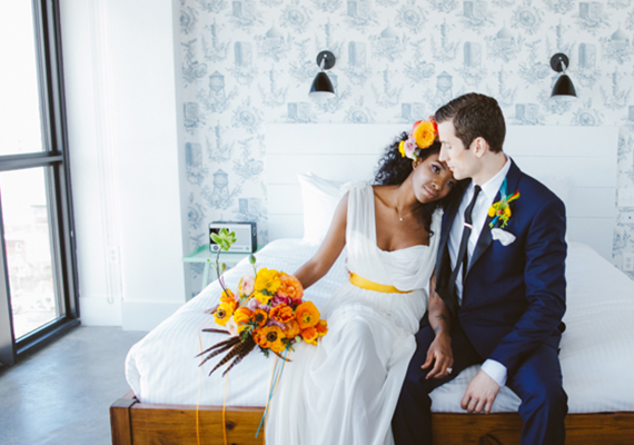 the Wythe Hotel wedding venue | photo by Amber Gress | 100 Layer Cake 
