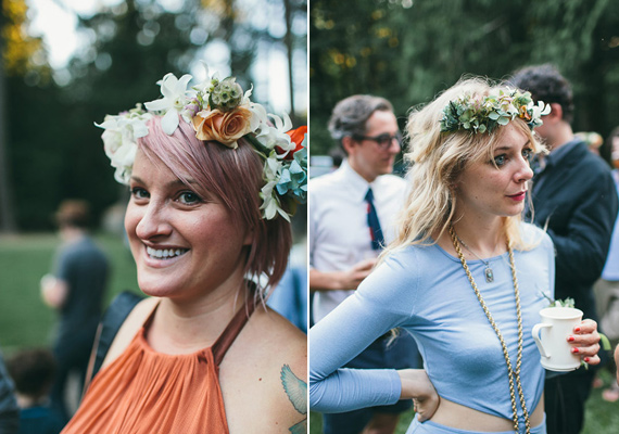 diy floral crowns | photos by Leah Verwey | 100 Layer Cake 