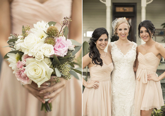 Pastelle bridesmaid dresses |  photos by Mustard Seed Photography | 100 Layer Cake