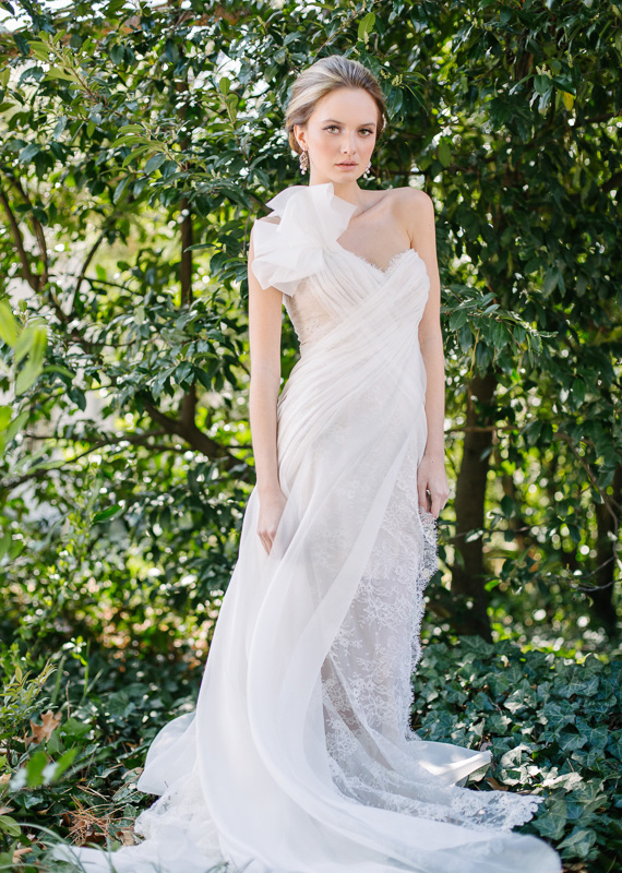Ines di Santo wedding dress | photos by Annabella Charles Photography | 100 Layer Cake