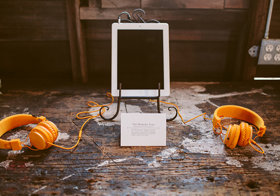 DIY video station | Photo by Kate Harrison | 100 Layer Cake