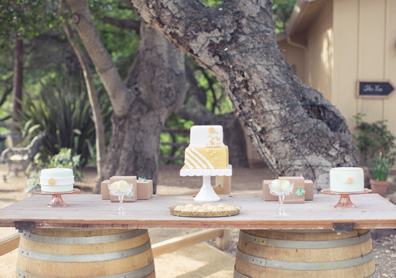 Rustic sweets table | photo by This Love of Yours | 100 Layer Cake