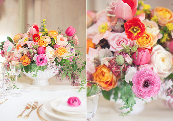 Vibrant Spring wedding ideas | photo by This Love of Yours | 100 Layer Cake