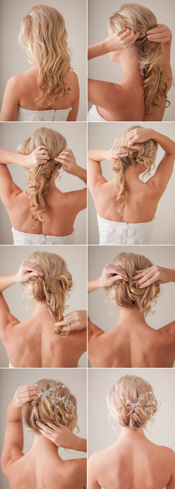 bridal hair tutorial | 100 Layer Cake