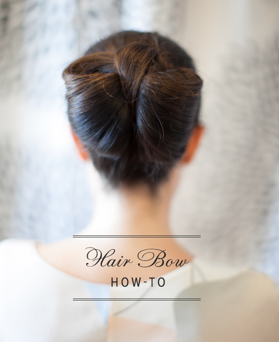 How to create a hair bow | 100 Layer Cake + Fiore Beauty