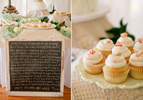 Rustic wedding decor | Photo by Jeremy Harwell | 100 Layer Cake
