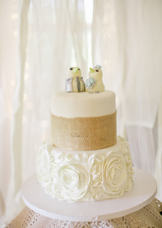 Rustic wedding cake | Photo by Jeremy Harwell | 100 Layer Cake