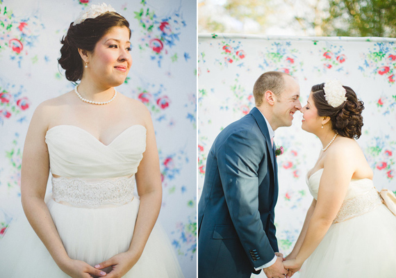 floral photo backdrop | photos by Apryl Ann | 100 Layer Cake