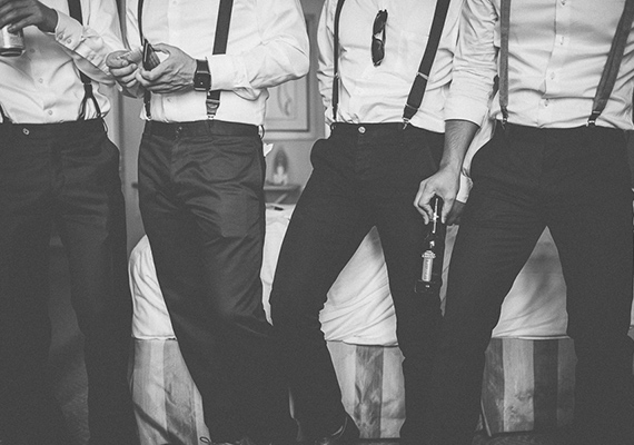 groomsmen | photo by Rock the Image | 100 Layer Cake