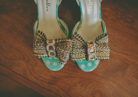 Betty Muller wedding shoes | photo by Rock the Image | 100 Layer Cake