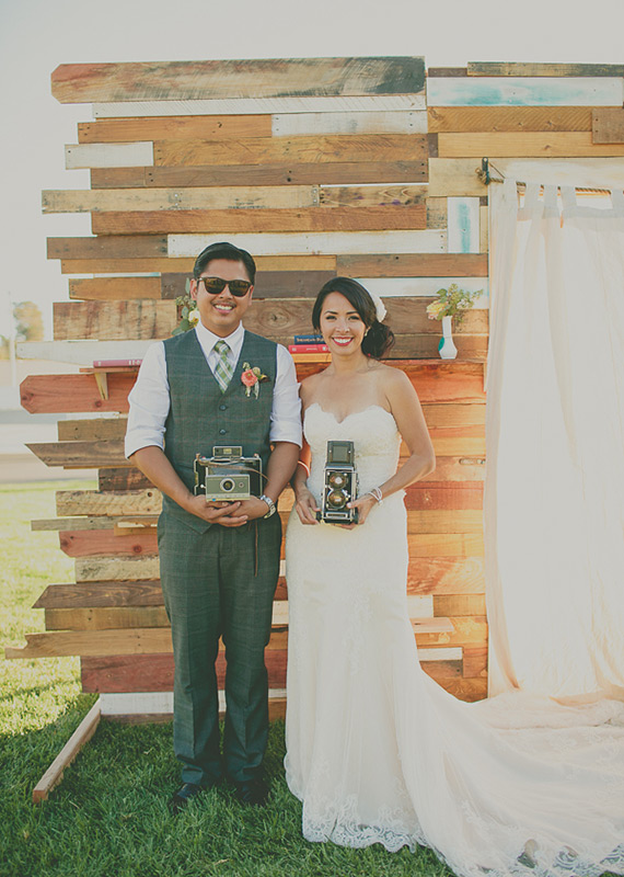 rustic wedding ceremony decor | photo by Rock the Image | 100 Layer Cake