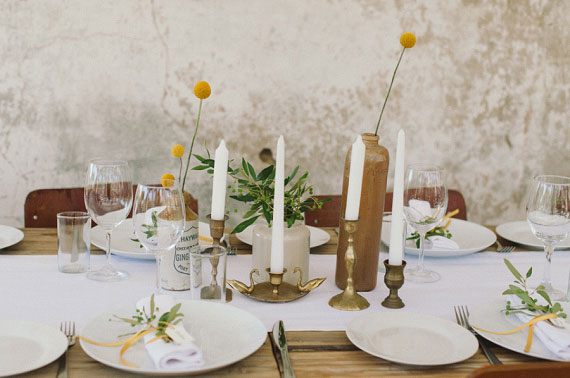 Elegant tablescape | Photo by Love Made Visible | 100 Layer Cake