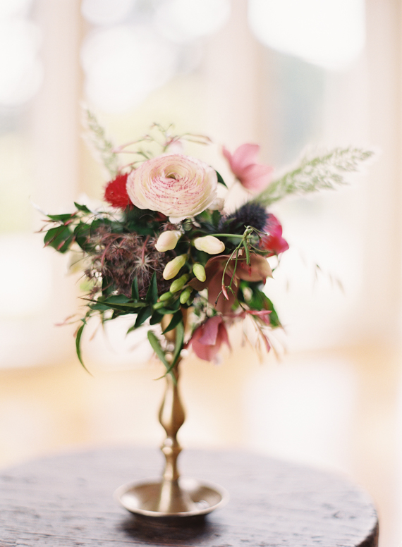 Navy and pink wedding inspiration | photo by Jessica Burke | 100 Layer Cake