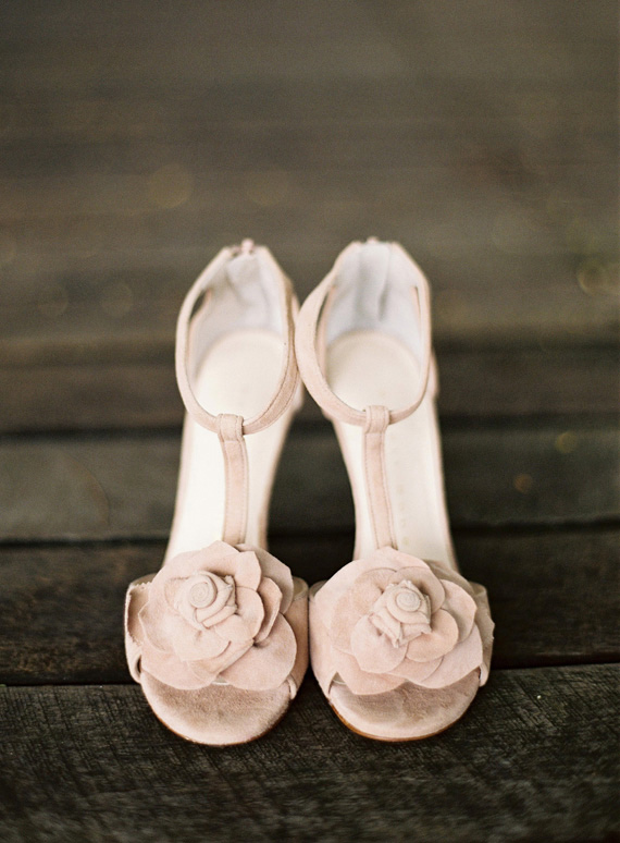 pink wedding shoes | photo by Byron Loves Fawn Photography | 100 Layer Cake