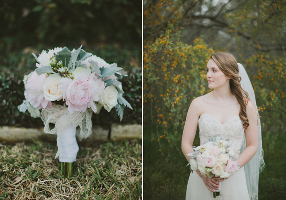 soft pink rose bouquet | photo by Tessa Harvey | 100 Layer Cake 