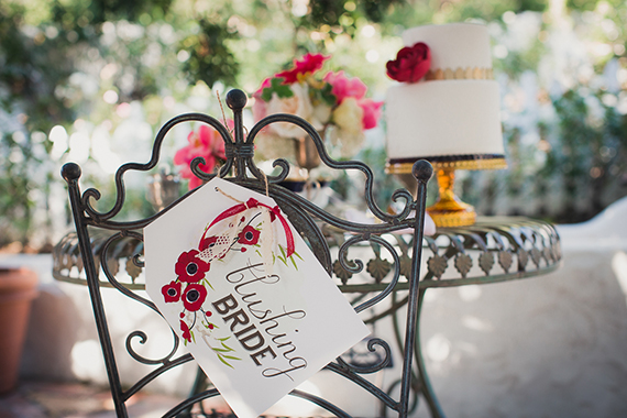Handcrafted wedding signage  | photo by Zoom Theory Photography | 100 Layer Cake