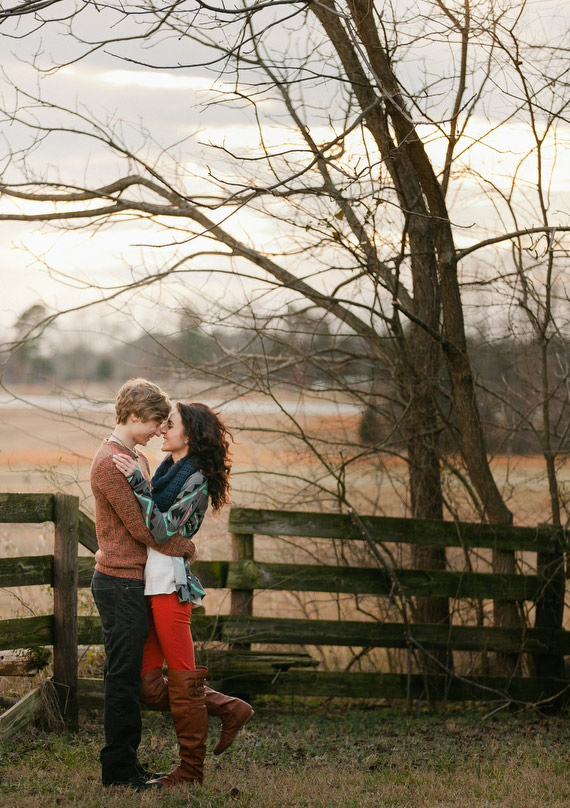 North Carolina engagement shoot | photo by Tirzah Photography | 100 Layer Cake