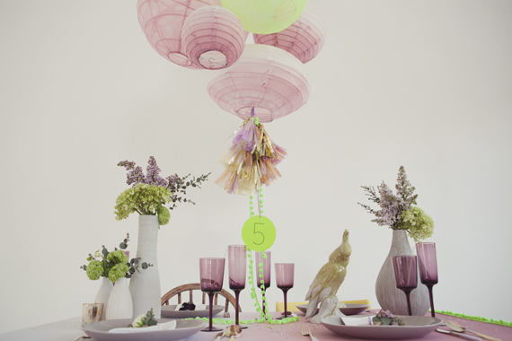vintage neon party ideas | concept and design by Knot and Pop | 100 Layer Cake