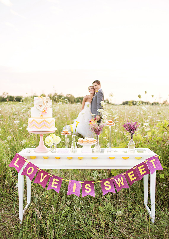 Lemonade stand party inspiration | Photo by Sandy Tam Photography | 100 Layer Cake 