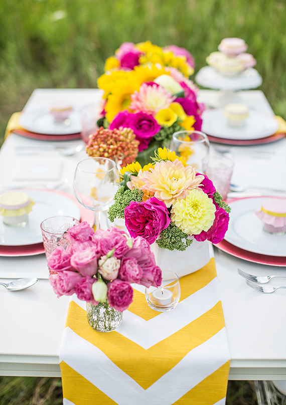 Lemonade stand party inspiration | Photo by Sandy Tam Photography | 100 Layer Cake 