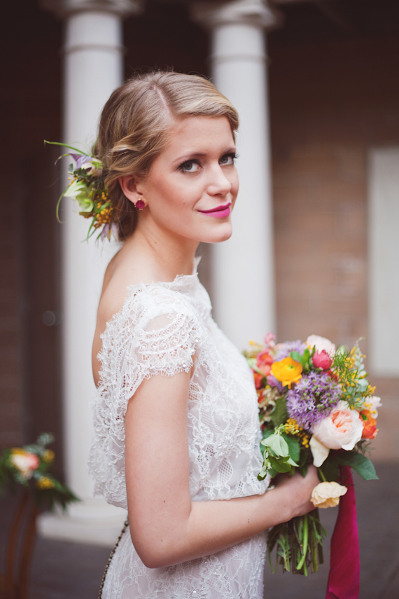 Sarah Seven wedding dress| photos by Ceebee Photography | 100 Layer Cake