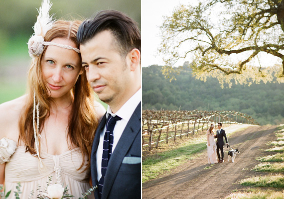 Intimate California vineyard wedding | photo by The Why We Love | 100 Layer Cake