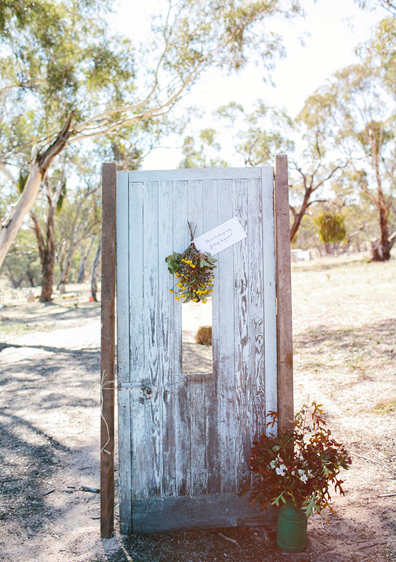 Rustic Australian farm wedding | photo by James Frost | 100 Layer Cake 