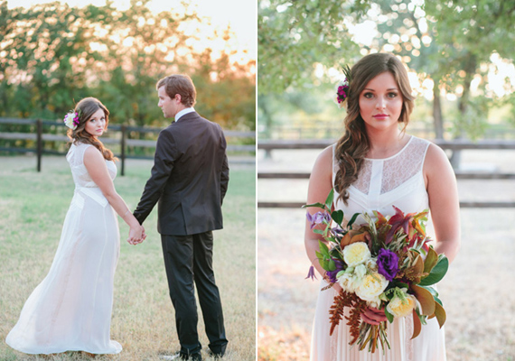 Autumn wedding inspiration | photo by Becca Lea Photography | 100 Layer Cake 