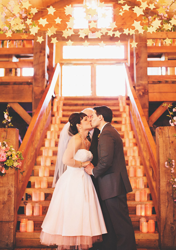 moon and stars themed wedding | photo by First Mate Photo Co. | 100 Layer Cake