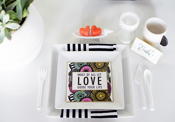 Retro Inspired Bridal Shower | photo by Britt Taylor photography | 100 Layer Cake