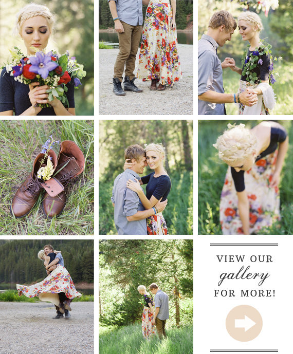 Utah Mountain Elopement | photo by Lindsey Stewart of Green Apple Photography | 100 Layer Cake 