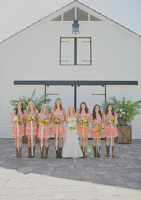 Southern style California wedding | photo by Our Labor of Love | 100 Layer Cake