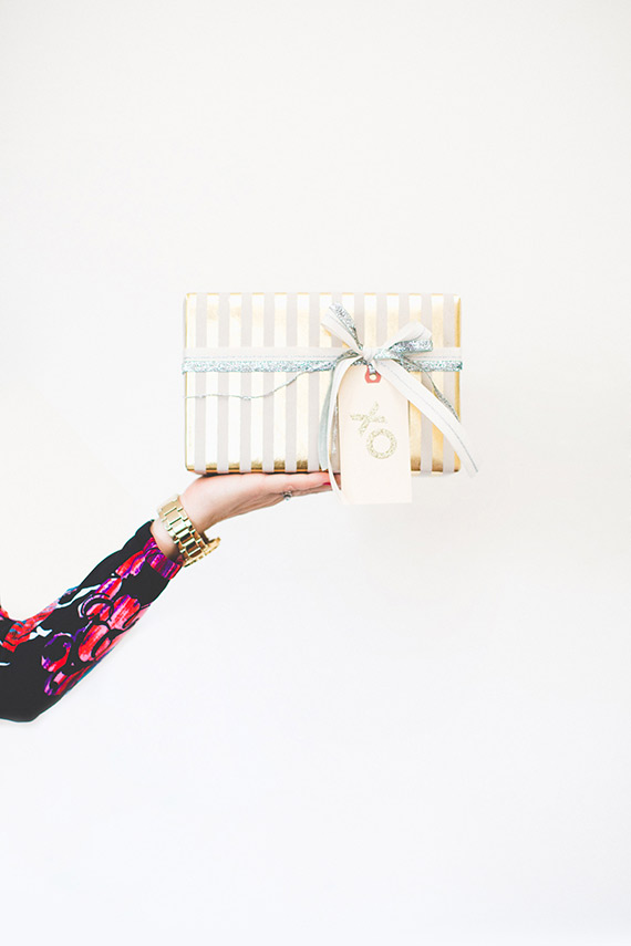Holiday gift wrap | photo by Paige Jones | 100 Layer Cake
